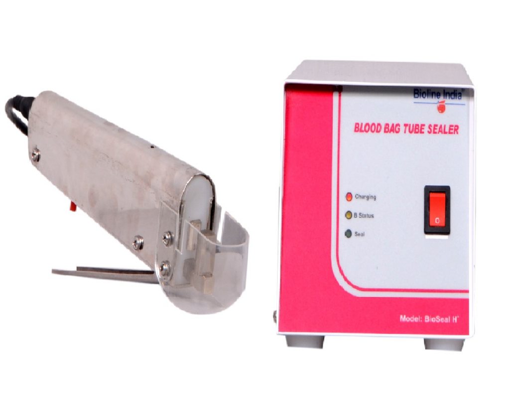 NEXT GENERATION PORTABLE BLOOD BAG TUBE SEALER BIO SEAL H+ Bioline